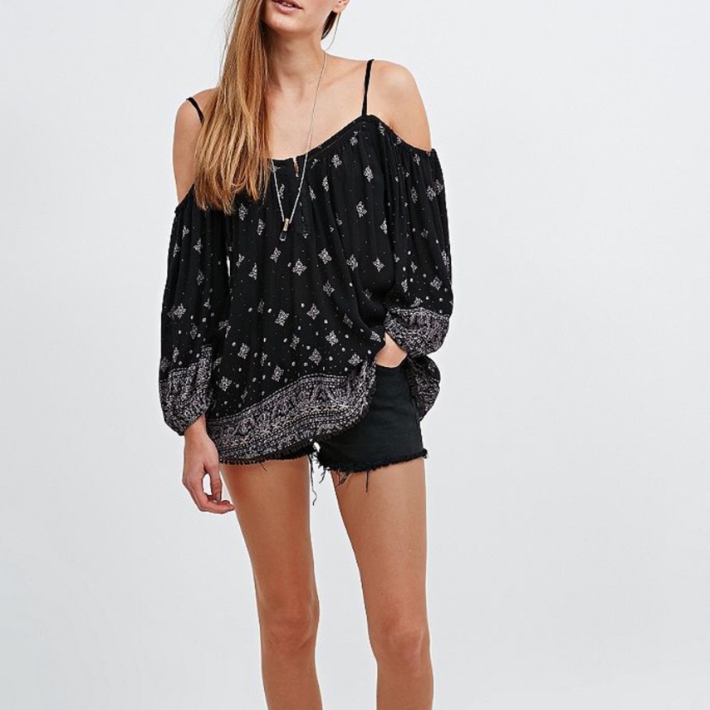 Urban Outfitters Open Shoulder Shirt